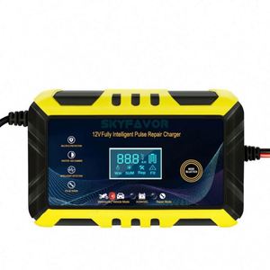 เครื่องชาร์จแบตเตอรี่อัจฉริยะ12V 6A 7A 8A ซ่อมพัลส์กรดตะกั่วสำหรับแบตเตอรี่รถยนต์ - Product Image 6