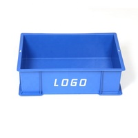 Conteneurs en plastique perforés empilables industriels personnalisés Guanyu, boîte de retournement, stockage étanche à l'humidité pour les lignes de montage automobile