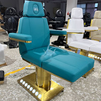 Table de massage électrique moderne et luxueuse à 3/4 moteurs réglables pour salon, spa, soins du visage et esthétique