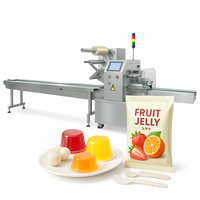Machine d'emballage automatique de type coussin pour biscuits sablés, petits biscuits de fortune, chocolat