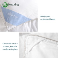 Couette en duvet de canard et d'oie pour hôtel 5 étoiles, enveloppe 100% coton anti-duvet, taille Queen et King, certifiée OEKO RDS, Skin-F