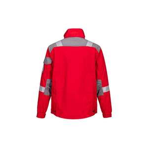PORTWEST - FR08RERL Bizflame Industry chaqueta de dos tonos rojo-EAN 5036108407859 ROPA DE TRABAJO RESISTENTE A LLAMAS - Product Image 2