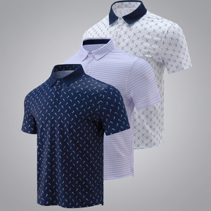 T-shirt unisexe à manches courtes avec motif imprimé, décontracté, tricoté, respirant, séchage rapide, coupe classique, Spandex/Nylon - Product Image 1