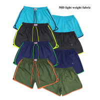 Short de sport d'été Logo personnalisé Short de bain pour homme Short de course en nylon Short de bain en maille 100% polyester Short de plage pour homme