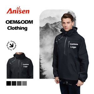 ウインドブレーカー屋外ソフトシェルジャケットOEMホットセール通気性カスタムロゴ軽量防水 - Product Image 1
