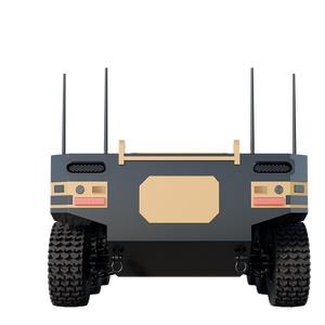 Châssis de robot à six roues à grande charge utile et à grande vitesse DW-6, système de direction Ackermann, utilisation sur l'eau et sur terre - Product Image 4