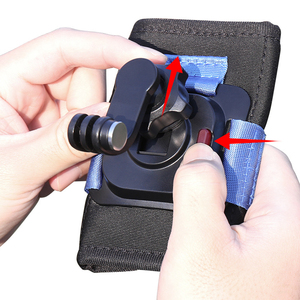 Clip de <span class=keywords><strong>sac</strong></span> à <span class=keywords><strong>dos</strong></span> à dégagement rapide <span class=keywords><strong>support</strong></span> de <span class=keywords><strong>support</strong></span> de montage de bandoulière pour <span class=keywords><strong>GoPro</strong></span> Hero 13 pour DJI Action 5Pro pour caméras Insta360 X4 - Product Image 5
