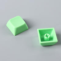 Keycaps vierges ABS profil XDA 1U multicolores unis sans légende pour clavier mécanique Cherry MX et jouet anti-stress