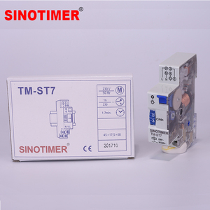 SINOTIMER <span class=keywords><strong>Temporizador</strong></span> de <span class=keywords><strong>escalera</strong></span> de 7 minutos, mecánico, 230VAC, 16A de carga, voltaje libre (1NO), interruptor de tiempo, 1, 2, 2, 2, 1, 2, 2, 2 - Product Image 3