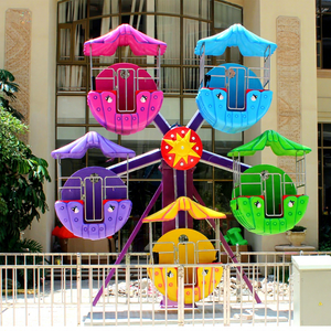 Manège pour enfants, attractions de parc d'attractions en plein air pour enfants, petite roue géante à 10 places - Product Image 1