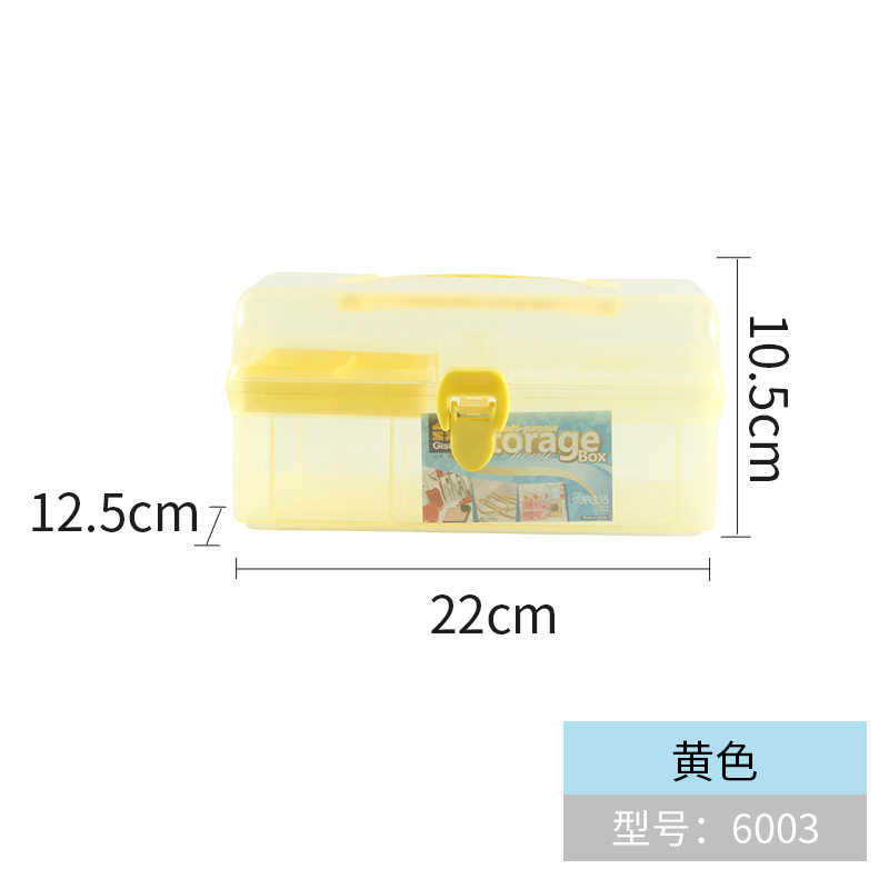 หมายเลขสินค้ากล่องอเนกประสงค์ทรงสี่เหลี่ยมผืนผ้า (เตี้ย) 6003 - 60 กล่อง