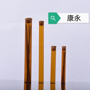 Premium Glass Incense Tube With Wooden Stopper 10g 22cm For Incense Storage - Product Image 2