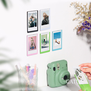 Cadre photo <span class=keywords><strong>Instax</strong></span> Home Decor 2x3 pouces pour <span class=keywords><strong>Instax</strong></span> <span class=keywords><strong>Mini</strong></span> 12/11/9/7/<span class=keywords><strong>40</strong></span>, pochette photo magnétique en plastique, aimant pour réfrigérateur, <span class=keywords><strong>mini</strong></span> cadre photo - Product Image 4