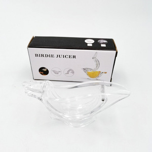 Manual Lemon Juicer Transparent Acrylic Elegance Bird Shape Lemon Slice Squeezer <b>Kitchen</b> <b>Tools</b> <b>Gadgets</b> - Product Image 4