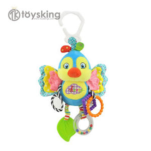 Bébé berceau suspendu animal hochet pendentif bébé avec dents colle <span class=keywords><strong>BB</strong></span> anneau papier peluche jouet - Product Image 4