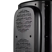 Friteuse à air multifonctionnelle 2.1-3.0L en acier inoxydable avec système de chauffage rapide, contrôle numérique électrique, cuisson sans huile, pour usage domestique