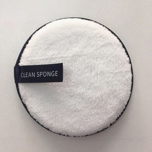Éponge nettoyante pour le visage en coton imprimé lavable pour la peau démaquillant Round Angular Blush Cosmetic Facial <span class=keywords><strong>Puff</strong></span> <span class=keywords><strong>Cleaning</strong></span> - Product Image 5