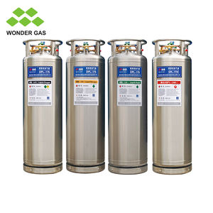 Réservoir portatif de cylindre de Dewar d'<span class=keywords><strong>O2</strong></span> CO2 N2 <span class=keywords><strong>liquide</strong></span> cryogénique 175L/195L/210L - Product Image 1