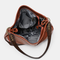 Mode Patchwork femmes sacs fourre-tout Vintage cuir Bogg sac fourre-tout Unique Lovevook sacs sac fourre-tout Wanita