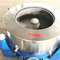 Machine de déshydratation centrifuge à haute vitesse de conversion de fréquence 30 kg 50 kg pour la laine de mouton et le cachemire