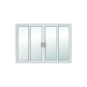 Aluminium Doors Factory Produce American certification NFRC NOA Hurricane impact glass upvc sliding door system