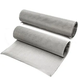 Fine Stainless Steel wire mesh 100 Micron Stainless Steel Filter Cloth Fine 304 316 316l Stainless Steel Wire Net