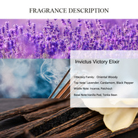 UNIQUE AROMA Invictus Victory Elixir Huile de Parfum Longue Durée Originale Non Diluée 100% Huile de Parfum Pure Concentrée Collection