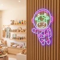 Enseigne néon LED rétroéclairée personnalisée Zhilin, lettres néon personnalisées, décoration commerciale, impression UV, étanche IP65, pour bar et maison