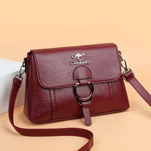 Fashion Shoulder Bag Leather Handbag <b>Small</b> Flap Women Messenger Bags High Quality PU Crossbody Bags Ladies <b>Purse</b> - Product Image 4