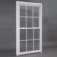 Ventanas Corredizas Insonorizadas de PVC Estilo Americano con Mosquitera, Diseño Moderno para Hogar y Oficina, Ventanas Verticales de Vinilo Suave