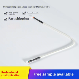 가정용 기계 용 도매 맞춤형 PVC 절연 구리 자동차 전자 전원 케이블 단자 내부 연결 - Product Image 3