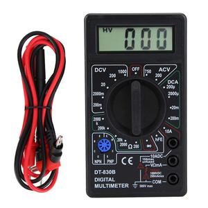 มัลติมิเตอร์ดิจิตอล DT830B AC/DC LCD  750/1000V โวลต์มิเตอร์ แอมมิเตอร์ โอห์มมิเตอร์ เครื่องทดสอบความปลอดภัยสูงแบบพกพา - Product Image 1