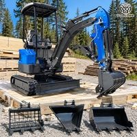 Vanne de régulation de charge FULCORE pour excavatrice, à faible pression au sol pour espaces étroits, avec configurations et accessoires multiples