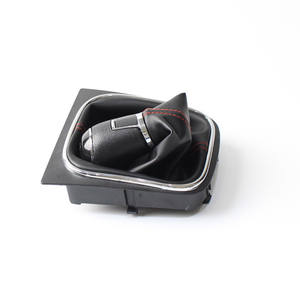 Funda de cuero para palanca de cambios de coche, diseño ergonómico para Volkswagen Golf 5 6 5 6 velocidades - Product Image 3