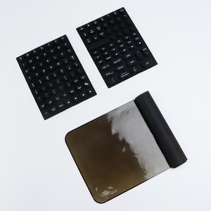 Новый универсальный силиконовый чехол для клавиатуры Наклейка для клавиатуры компьютерная клавиатура протектор с длинной пленкой для ногтей товары для ногтей - Product Image 6