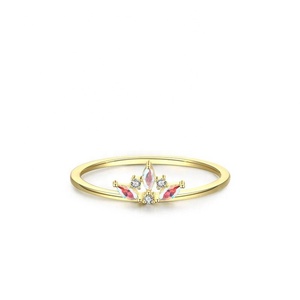 Bagues d'éternité en argent sterling 925 rhodié avec zircone cubique, imitation diamant, pour mariage, fiançailles, fête, pour femmes, bijoux fins - Product Image 2