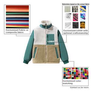 <span class=keywords><strong>Veste</strong></span> <span class=keywords><strong>polaire</strong></span> pour <span class=keywords><strong>homme</strong></span>, nouveau style, logo personnalisé du fabricant, manteaux chauds coupe-vent, fermeture éclair, tenue décontractée quotidienne, rembourrée - Product Image 4