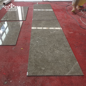 Goldtop Stone Polished Surface 18mm Cyprus Grey Marble Cut to Size Tiles for Floor and Wall Decoration Home Villa Project - Product Image 1