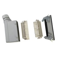 Conectores resistentes, conector rectangular industrial de 24 Pines, 2, 3, 4, F, M, 2, 4