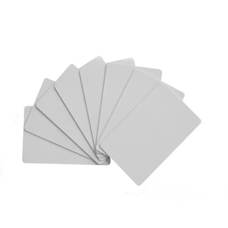Printable 13.56Mhz NFC Blank Card RFID Ntag215 Card White Smart PVC ID Card