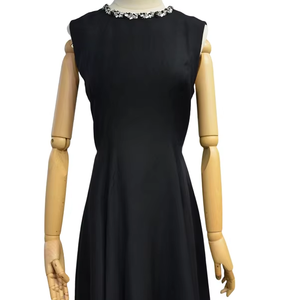 loft black dress pants Moschino Pearl Collar Cocktail Dress – Recess main image 1