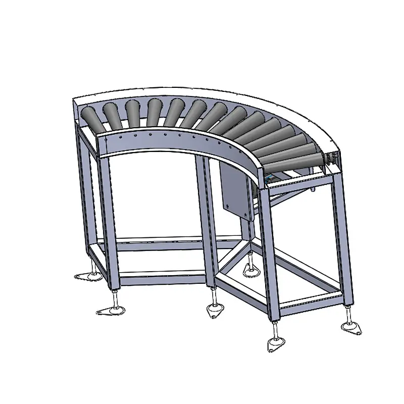 Lang Le Assembly Lline Conveyor Belt Injection Molding Machine Conveyor Belt Climbing Elevator Green Belt Transmission Table