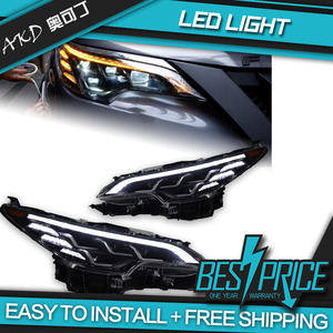 Akd-car styling 16-20 per fortuner gruppo fari a quattro occhi luci di marcia diurna a LED modificate luce di svolta dell'acqua corrente - Product Image 3