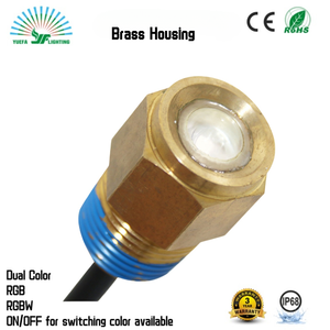Projecteur de qualité supérieure, prêt à être expédié, éclairage de piscine pour yacht de plongée, télécommande, garantie de 3 ans, IP68, bouchon de vidange sous-marin, LED océan - Product Image 2
