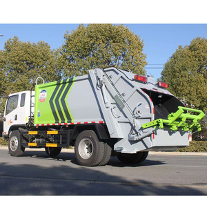 Camion de collecte des déchets alimentaires Faw 4x2, véhicule de ramassage des ordures, 8 m³, 180 CV, prix bas - Product Image 1
