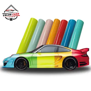High Stretch PPF TPU Color Glossy Car Paint Protection Film 7.5mil Anti Scratch Self Healing TPU Crystal Car Wrapping Film