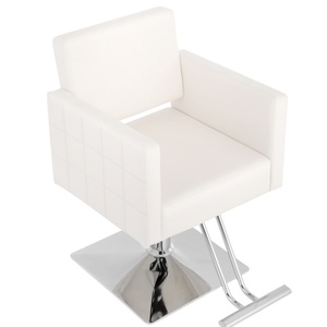 Silla de Barbero Hidráulica Moderna y Sencilla, Venta al por Mayor de Fábrica, Silla de Corte de Pelo con Función de Elevación y Rotación para Peluquería - Product Image 3