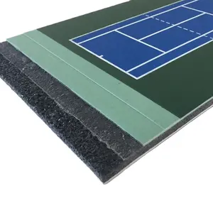 factory direct supply high quality sports court surface material for basketball court,tennis court,badminton court etc