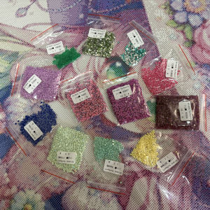 Kit <span class=keywords><strong>di</strong></span> Pittura Diamantata 'Strega della Primavera in Fiore' per Adulti, Decorazione Casa con Diamanti Completi - Product Image 4