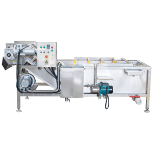 Máquina Multifuncional para Lavar Vegetales con Rodillo de Cepillado y Burbujas, Hecha en China - Product Image 1